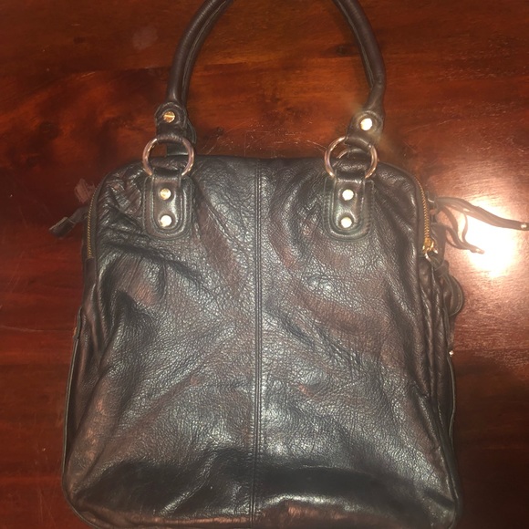 Vintage Roots Leather Handbag - Picture 3 of 4